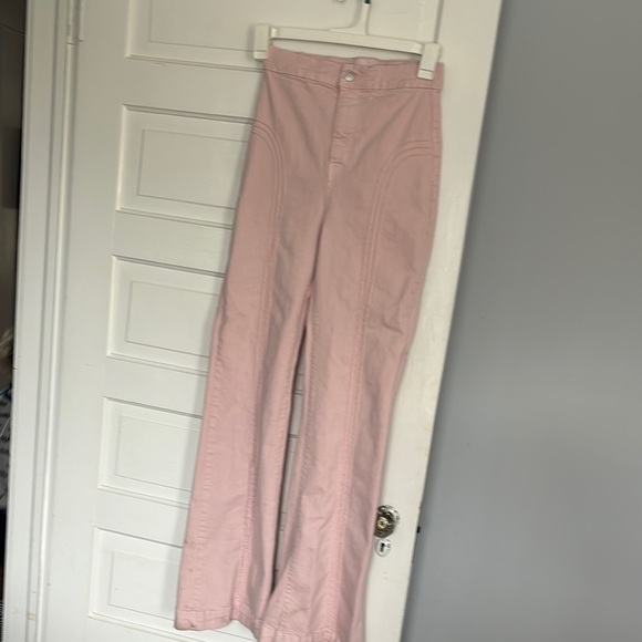 Revice Roller Pink High-Waisted Pants - Picture 1 of 7